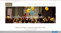 Desktop Screenshot of gabriele-faehndrich.de